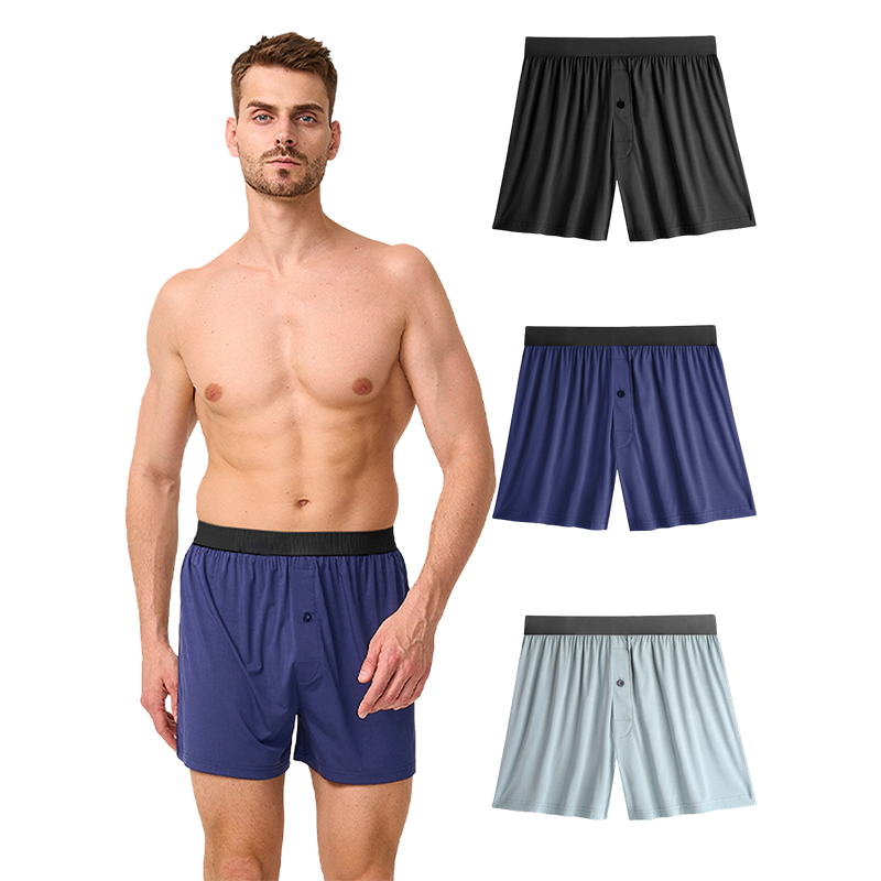 Boxer da uomo rinfrescanti, vestibilità ampia