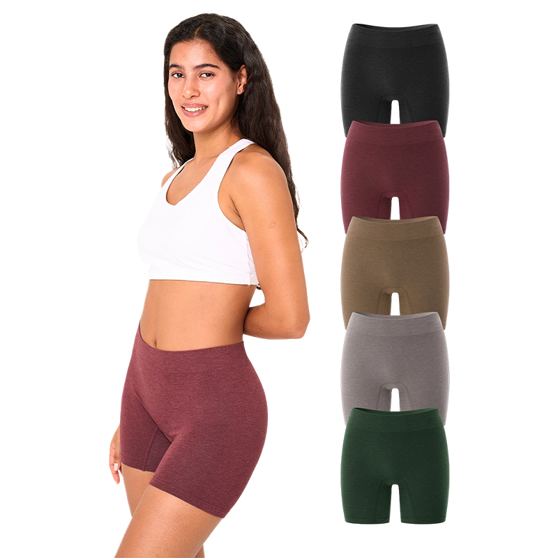 Pantaloncini da ragazzo senza cuciture da donna